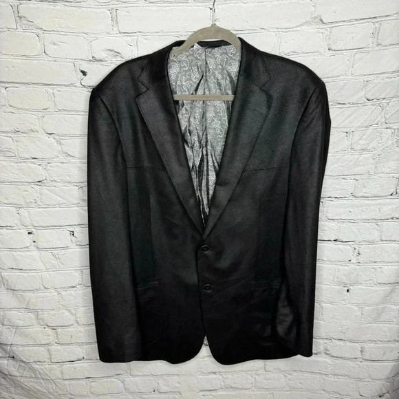 Coppley Men’s Black Sports Coat Blazer size 42T - Picture 1 of 12